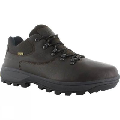 Zapatos Hi-Tec V-Lite Helvellyn Low WP Hombre Chocolate Oscuro - Chile UYN768042